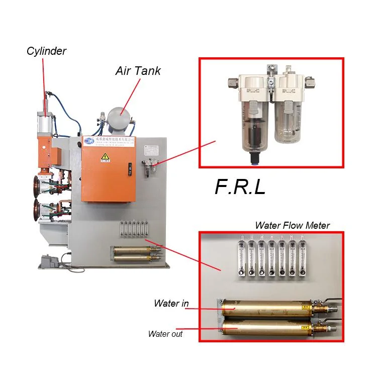 3 Phase AC All Aluminum Copper Wire DC Inverter Welding Machine Seam Welder